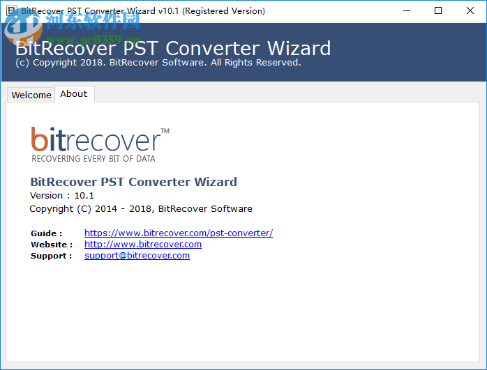 pst格式轉(zhuǎn)換工具(BitRecover PST Converter Wizard)