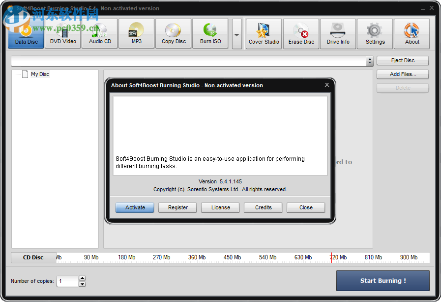 Soft4Boost Burning Studio(光盤刻錄軟件)