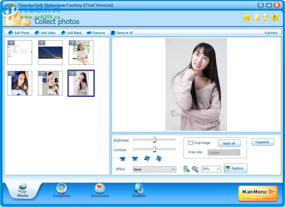 ThunderSoft Slideshow Factory 4.5.0 官方版