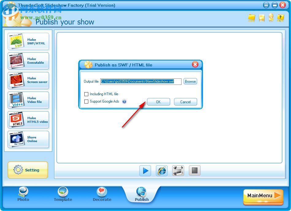 ThunderSoft Slideshow Factory 4.5.0 官方版