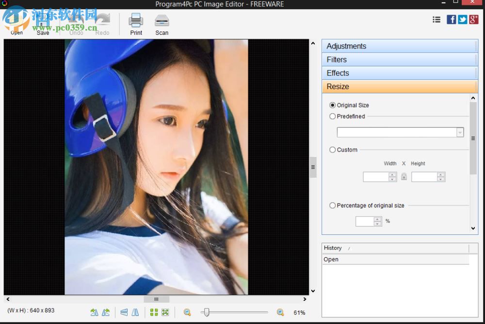 Program4Pc PC Image Editor(圖片編輯軟件) 6.0.0.0 免費版