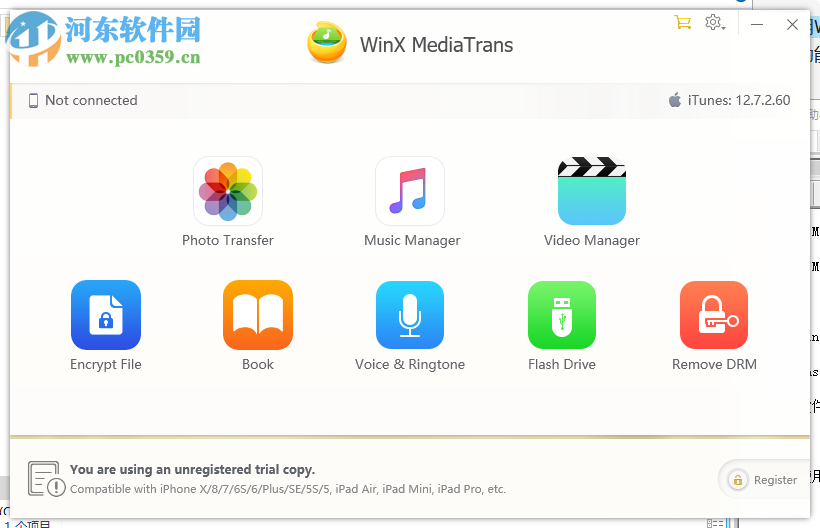 WinX MediaTrans(ios設備管理軟件) 6.4 官方版