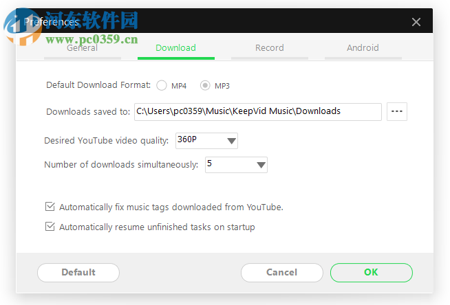 KeepVid Music(在線(xiàn)音頻下載器) 8.3.0.2 破解版