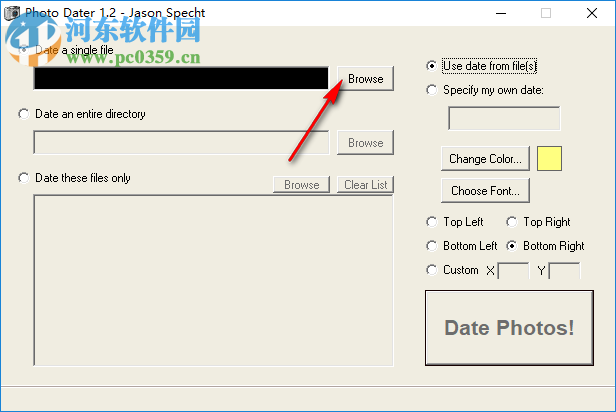 Photo Dater(照片添加日期軟件) 1.2 免費版