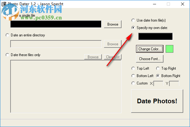 Photo Dater(照片添加日期軟件) 1.2 免費版