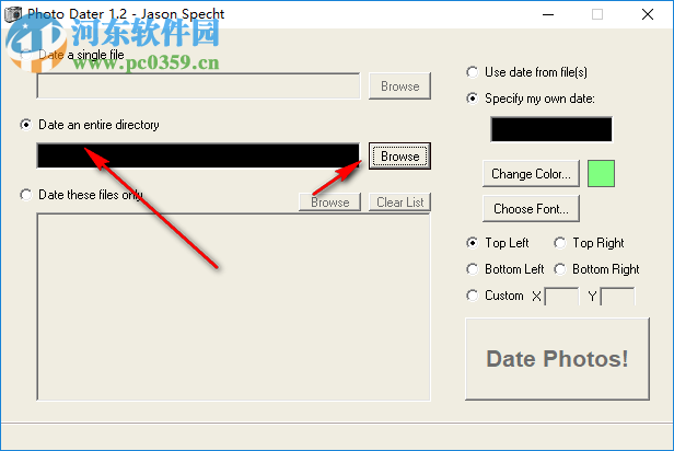 Photo Dater(照片添加日期軟件) 1.2 免費版