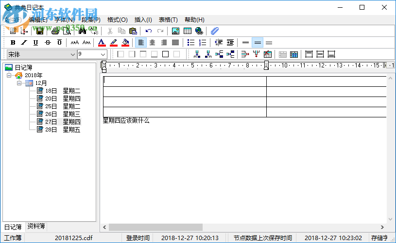 典典日記本(支持加密內(nèi)容) 3.0 免費(fèi)版