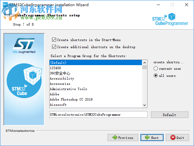 STM32CubeProgrammer(STM32程序燒寫(xiě)工具) 1.3.0 官方版