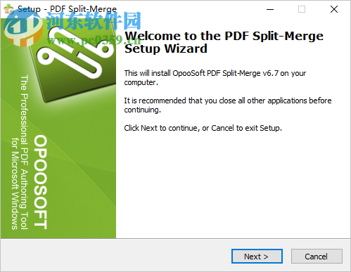 Opoosoft PDF Split Merge(PDF文檔分割合并器) 6.7 中文版