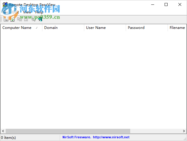 Remote Desktop PassView(遠程桌面密碼破解工具) 1.01 綠色版