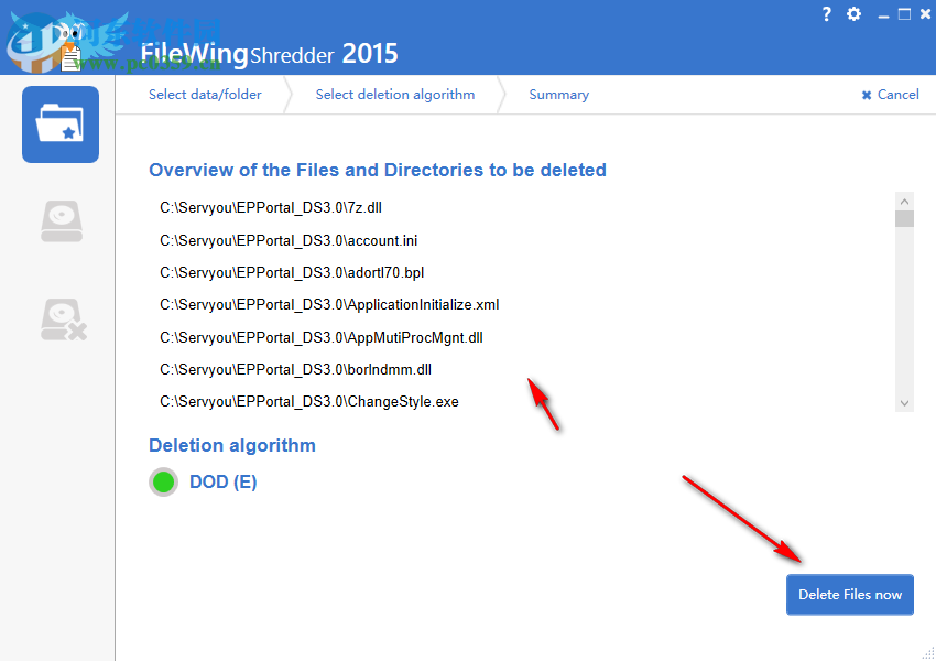 FileWingShredder(粉碎文件工具) 5.1 官方版