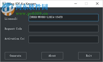 Wing IDE 6.x注冊機(jī) 綠色通用版