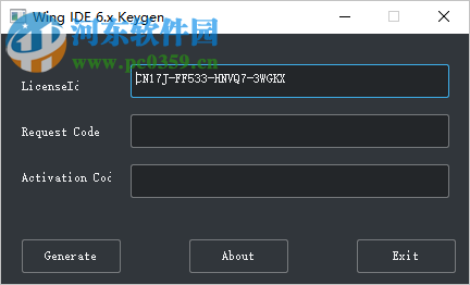 Wing IDE 6.x注冊機(jī) 綠色通用版