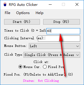 RPG Auto Clicker(鼠標(biāo)自動(dòng)點(diǎn)擊器) 5.0.1.0 免費(fèi)版