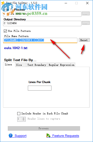 Text File Splitter(文件分割工具) 1.5.0 免費版