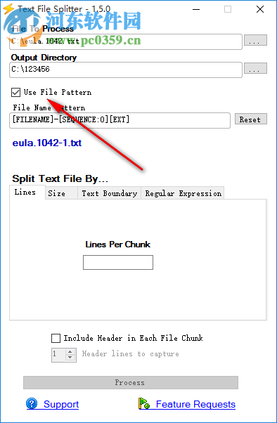 Text File Splitter(文件分割工具) 1.5.0 免費版