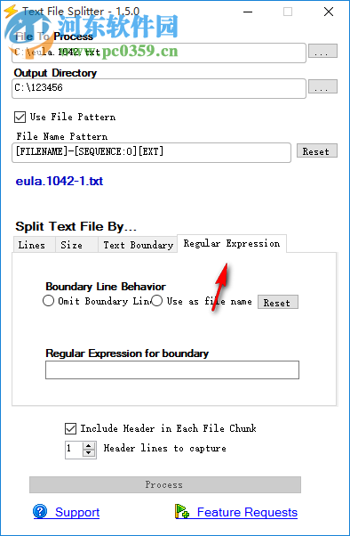 Text File Splitter(文件分割工具) 1.5.0 免費版