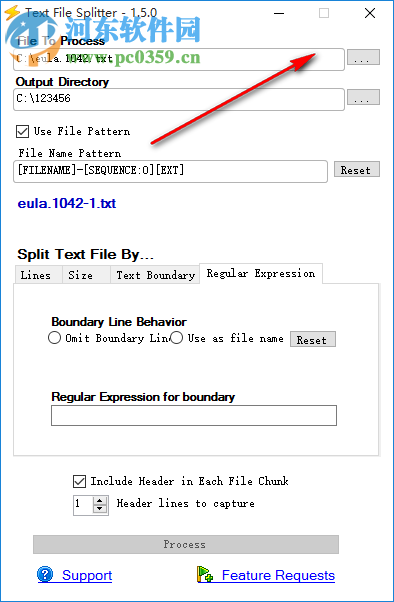 Text File Splitter(文件分割工具) 1.5.0 免費版