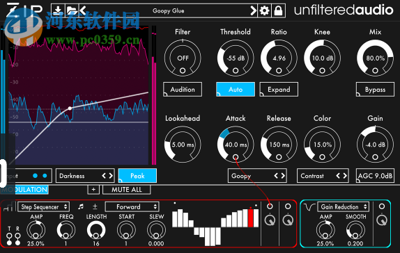 unfiltered audio zip(音頻<a href=http://www.stslhw.cn/zt/yasuo/ target=_blank class=infotextkey>壓縮工具</a>) 1.0.1 官方版