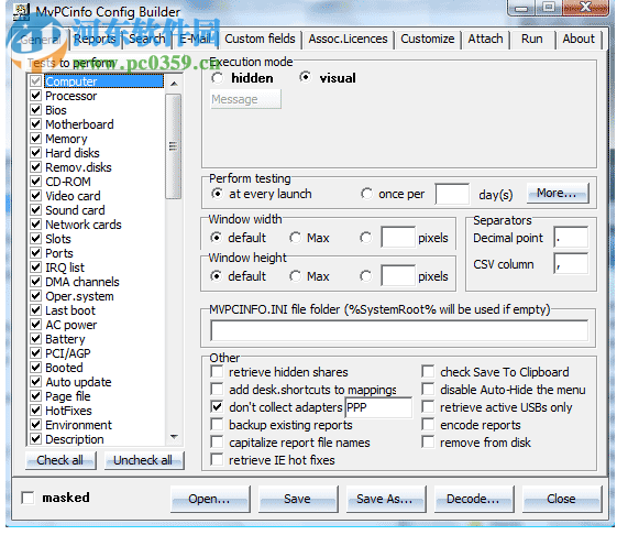 MVsoft MvPCinfo(系統(tǒng)硬件信息檢測(cè)工具)