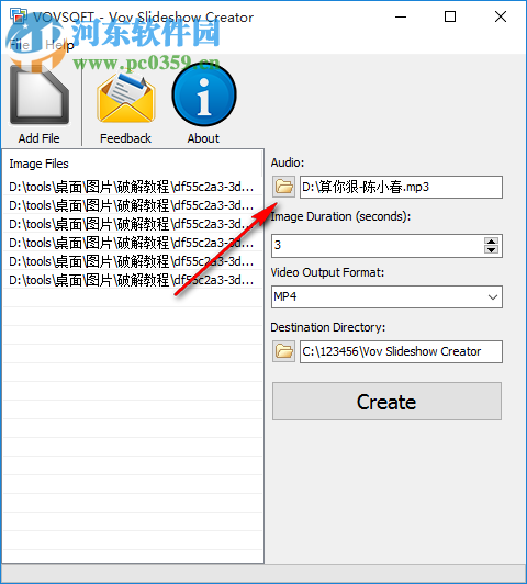 VovSoft Vov Slideshow Creator(幻燈片制作軟件) 1.5 免費(fèi)版