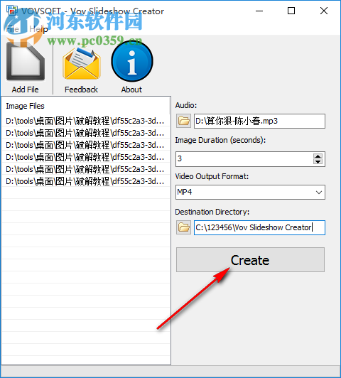 VovSoft Vov Slideshow Creator(幻燈片制作軟件) 1.5 免費(fèi)版