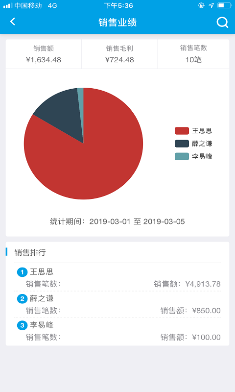 智能云進(jìn)銷存服裝版(2)