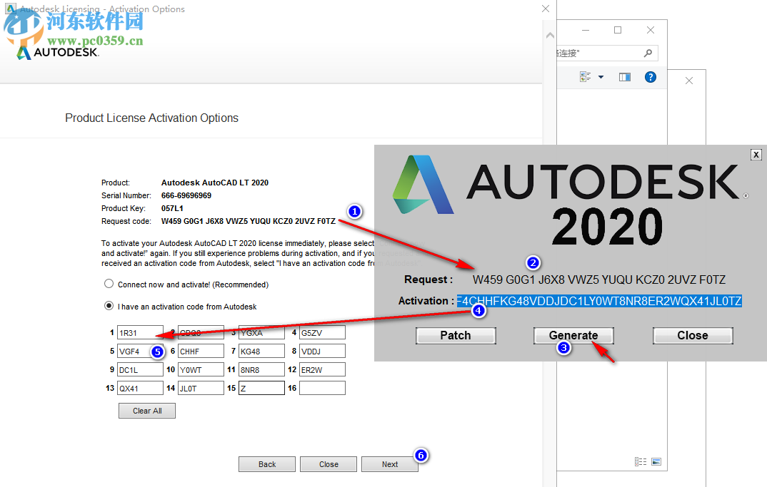 autocad lt 2020 64位32位注冊(cè)機(jī) 附使用教程