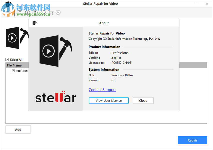 Stellar Repair for Video(視頻修復(fù)軟件) 4.0.0 免費版