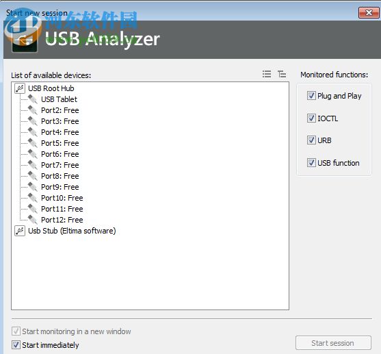 Eltima USB Analyzer(USB數(shù)據(jù)監(jiān)視器) 4.0.282 免費(fèi)版