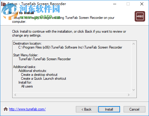 TuneFab Screen Recorder(屏幕錄制軟件) 2.1.26 免費版