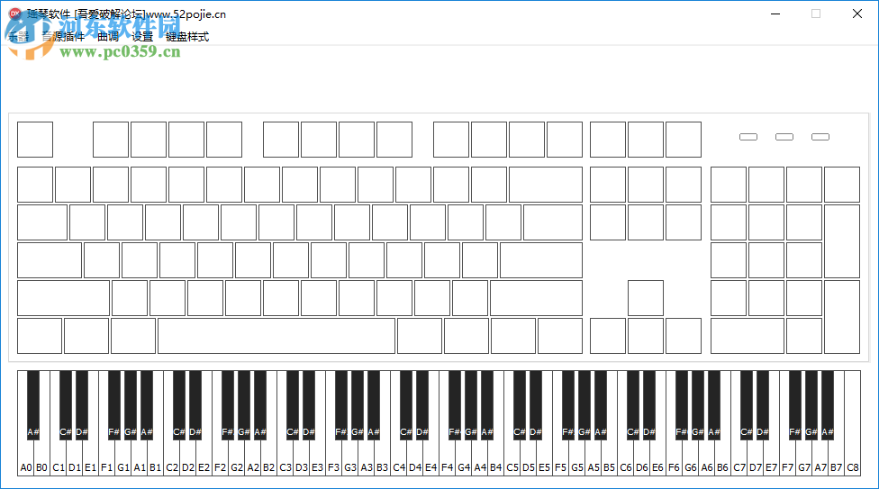 鍵盤鋼琴軟件 1.0.1.0 免費pc版