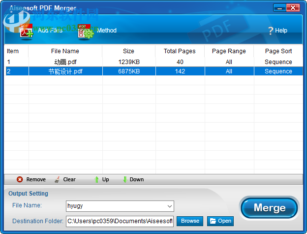 Aiseesoft PDF Merger(PDF合并軟件) 3.0.60 免費(fèi)版