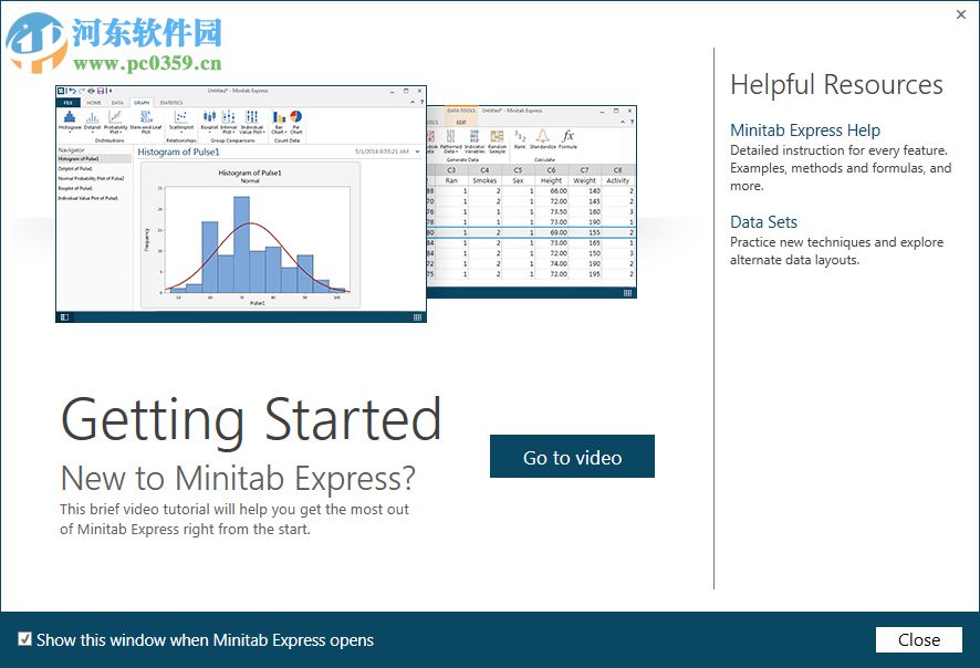 Minitab Express(數據統分析軟件) 1.5.2 免費版