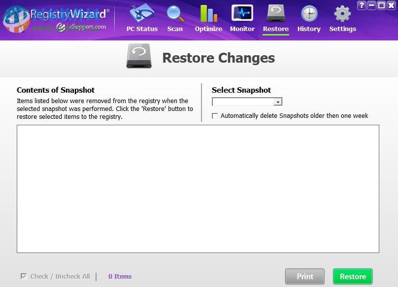 RegistryWizard(注冊表錯誤修復(fù)工具) 3.5.19.504 免費版