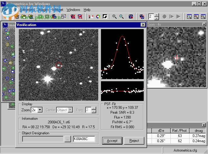 Astrometrica(天體測量軟件) 4.11.1.442 免費版