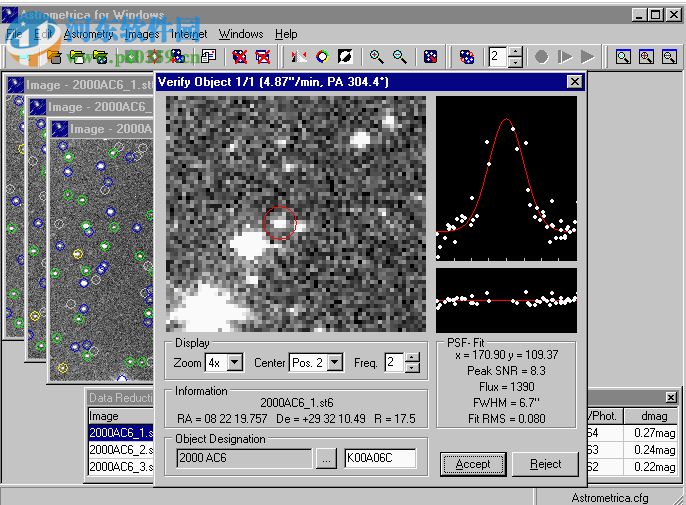 Astrometrica(天體測量軟件) 4.11.1.442 免費版