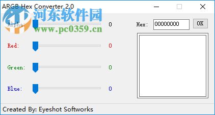 ARGB Hex Converter(ARGB轉(zhuǎn)換16進(jìn)制工具) 2.0 免費(fèi)版