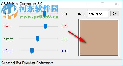 ARGB Hex Converter(ARGB轉(zhuǎn)換16進(jìn)制工具) 2.0 免費(fèi)版