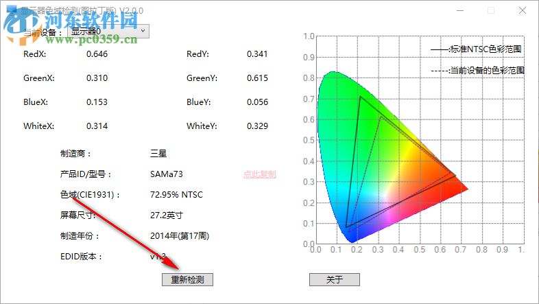 顯示器色域檢測圖拉丁版 2.0.0 免費版