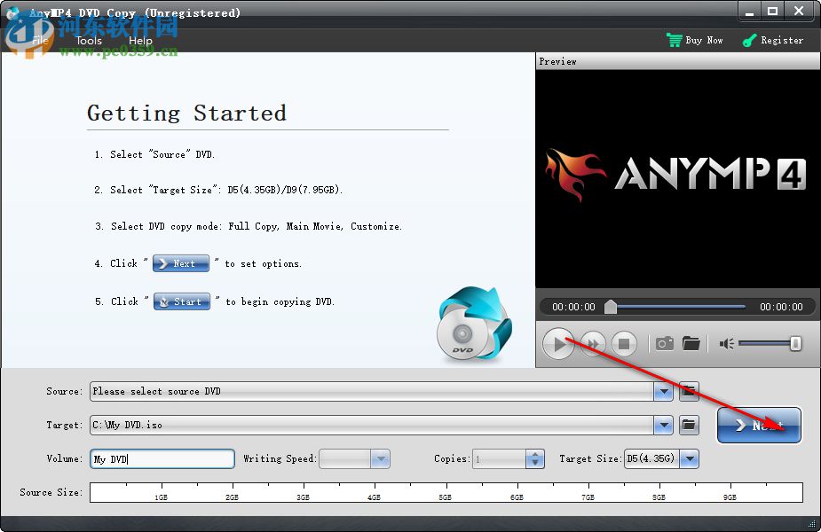 AnyMP4 DVD Copy(DVD拷貝軟件) 3.1.30 官方版