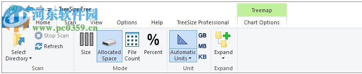 TreeSizeFree(硬盤文件整理)