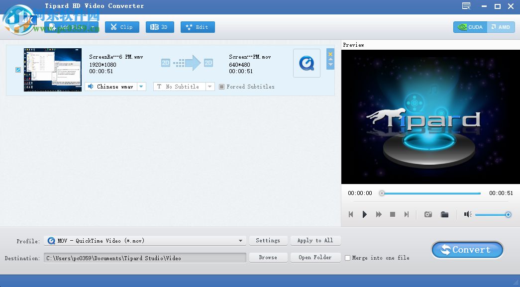 Tipard HD Video Converter(高清視頻轉(zhuǎn)換工具) 7.3.8 免費(fèi)版