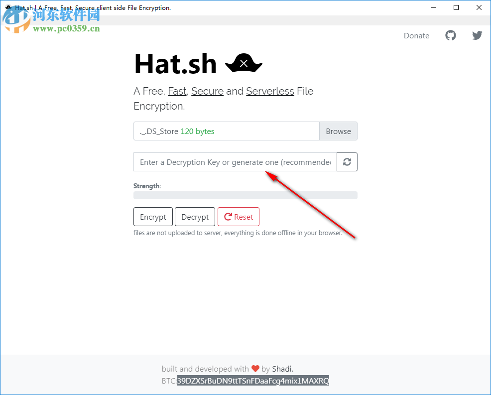 Hat.sh(文件加密解密工具) 1.0 官方版