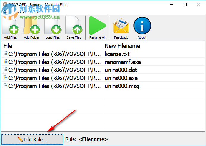 Rename Multiple Files(批量重命名工具) 1.3 免費(fèi)版