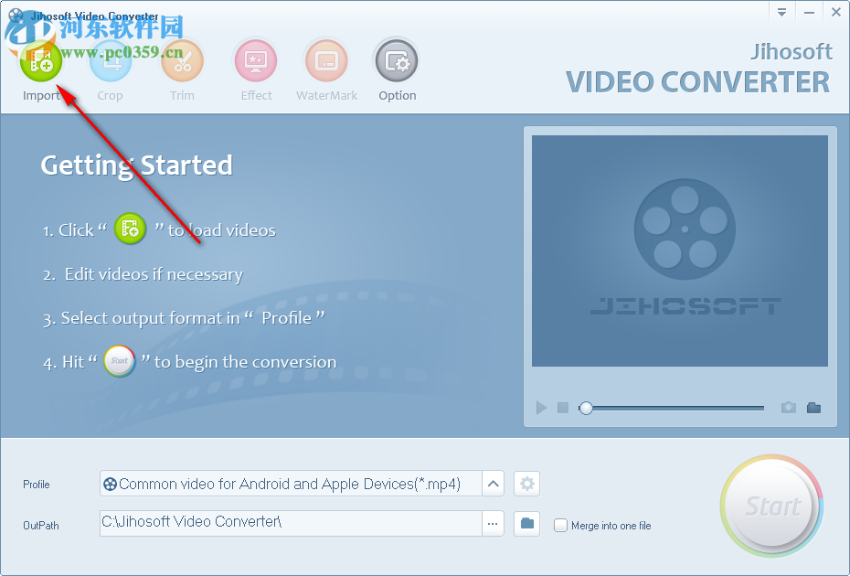 Jihosoft Video Converter(視頻格式轉(zhuǎn)換工具) 4.0.3 官方版