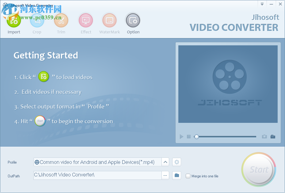 Jihosoft Video Converter(視頻格式轉(zhuǎn)換工具) 4.0.3 官方版