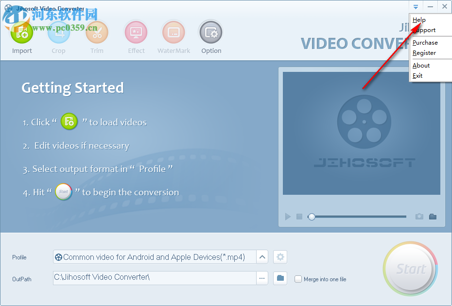 Jihosoft Video Converter(視頻格式轉(zhuǎn)換工具) 4.0.3 官方版