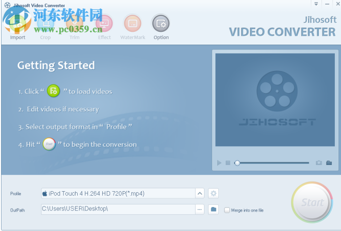 Jihosoft Video Converter(視頻格式轉(zhuǎn)換工具) 4.0.3 官方版