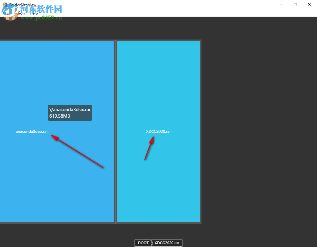 Folder Size View(文件夾可視化管理) 0.7 官方版